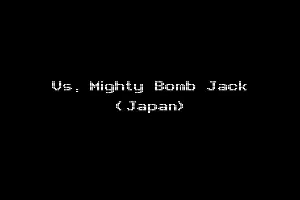 Vs. Mighty Bomb Jack (Japan)