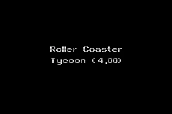 Roller Coaster Tycoon (4.00)