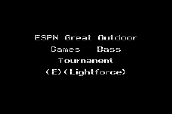 ESPN Great Outdoor Games - Bass Tournament (E)(Lightforce)