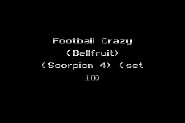 Football Crazy (Bellfruit) (Scorpion 4) (set 10)