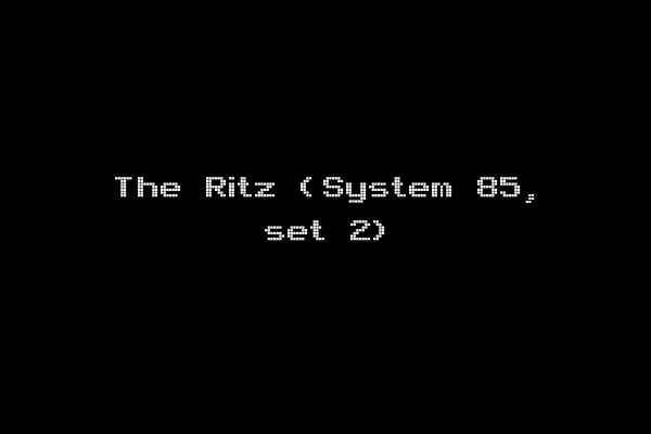 The Ritz (System 85, set 2)