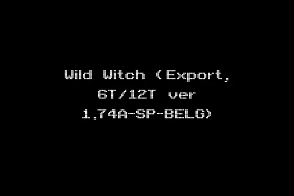Wild Witch (Export, 6T/12T ver 1.74A-SP-BELG)