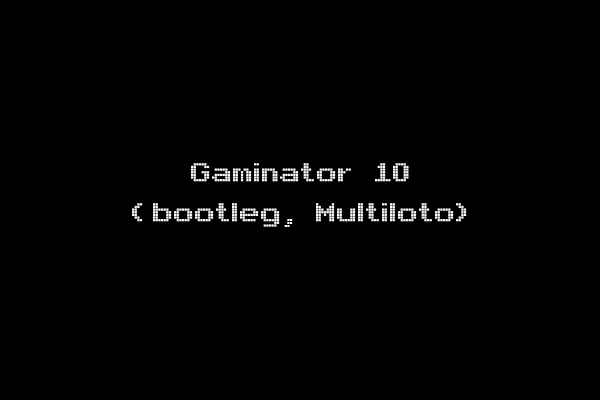 Gaminator 10 (bootleg, Multiloto)