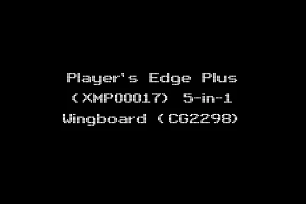 Player's Edge Plus (XMP00017) 5-in-1 Wingboard (CG2298)