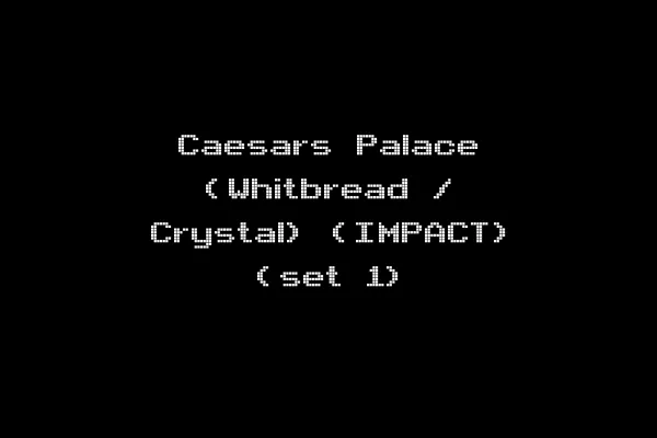 Caesars Palace (Whitbread / Crystal) (IMPACT) (set 1)