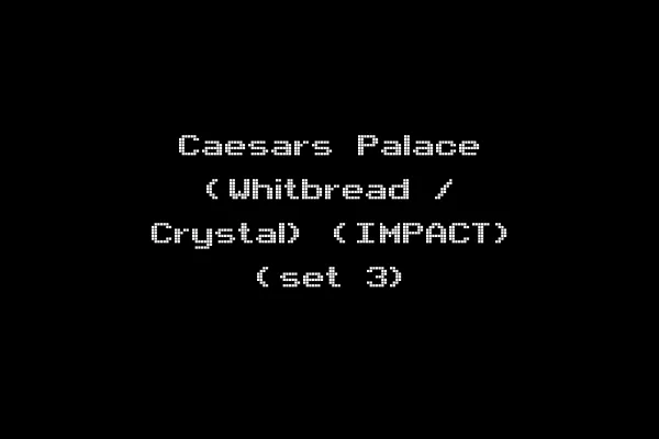 Caesars Palace (Whitbread / Crystal) (IMPACT) (set 3)