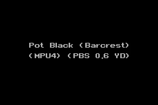Pot Black (Barcrest) (MPU4) (PBS 0.6 YD)