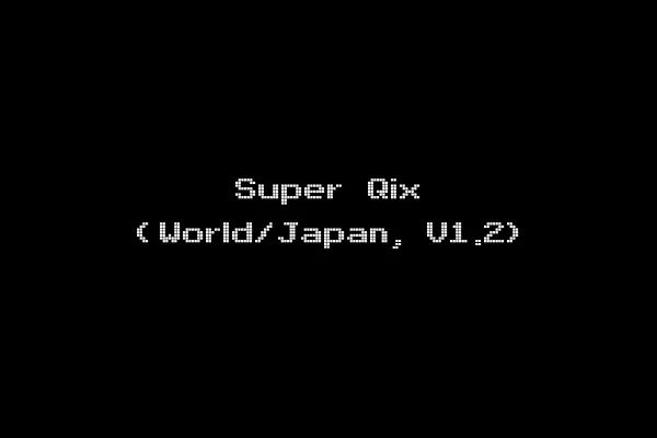 Super Qix (World/Japan, V1.2)