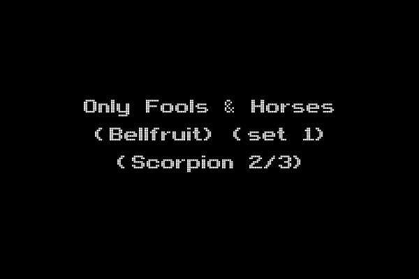 Only Fools & Horses (Bellfruit) (set 1) (Scorpion 2/3)