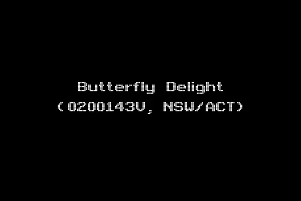 Butterfly Delight (0200143V, NSW/ACT)
