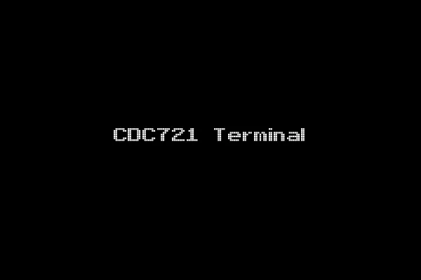 CDC721 Terminal