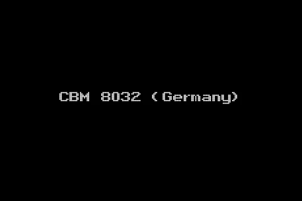 CBM 8032 (Germany)