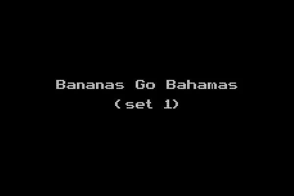 Bananas Go Bahamas (set 1)