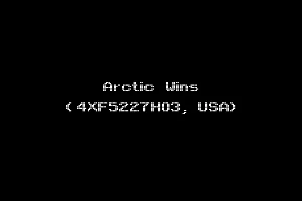 Arctic Wins (4XF5227H03, USA)