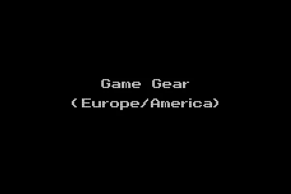 Game Gear (Europe/America)