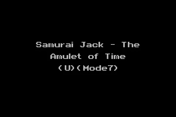 Samurai Jack - The Amulet of Time (U)(Mode7)