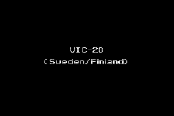 VIC-20 (Sweden/Finland)
