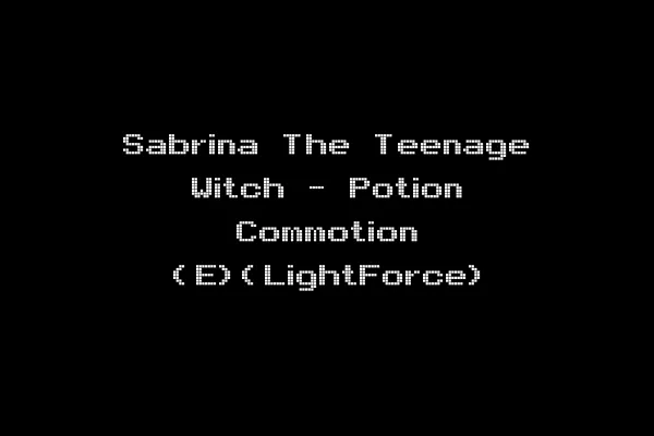 Sabrina The Teenage Witch - Potion Commotion (E)(LightForce)