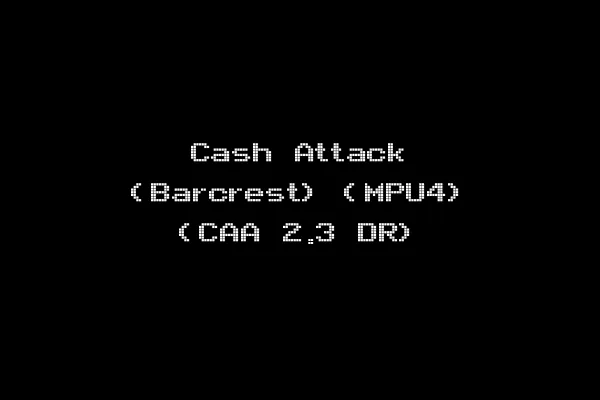 Cash Attack (Barcrest) (MPU4) (CAA 2.3 DR)