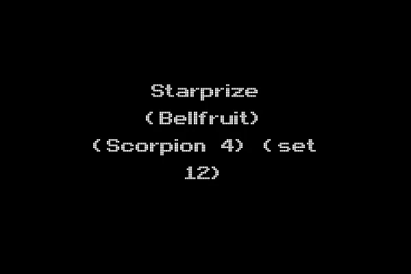 Starprize (Bellfruit) (Scorpion 4) (set 12)