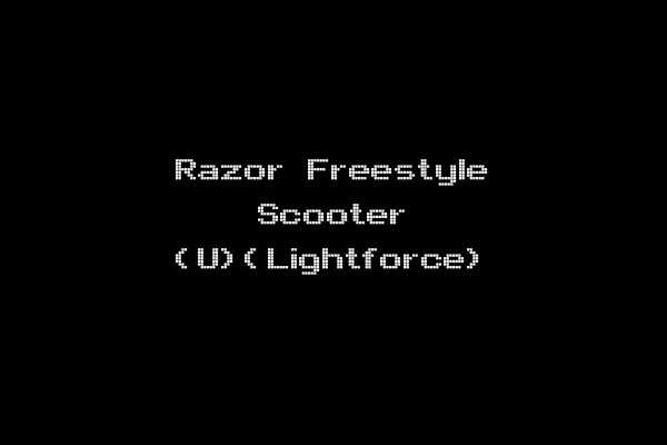 Razor Freestyle Scooter (U)(Lightforce)