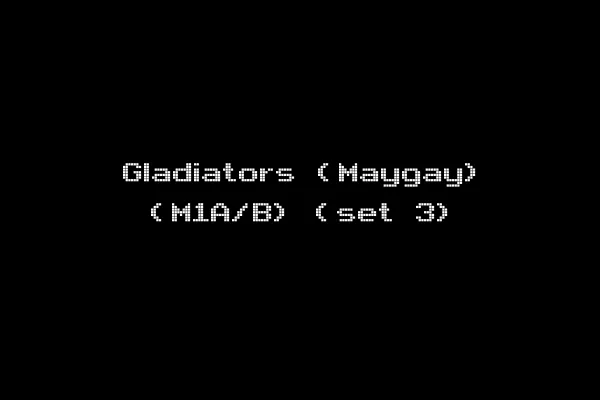 Gladiators (Maygay) (M1A/B) (set 3)