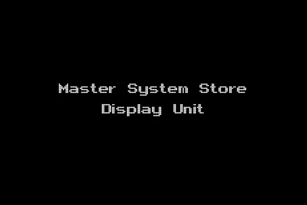 Master System Store Display Unit