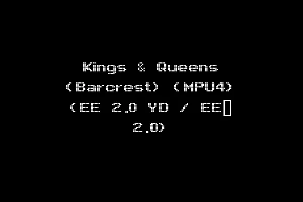 Kings & Queens (Barcrest) (MPU4) (EE 2.0 YD / EE_ 2.0)