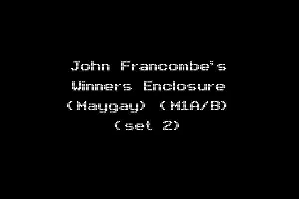John Francombe's Winners Enclosure (Maygay) (M1A/B) (set 2)
