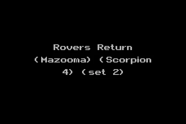 Rovers Return (Mazooma) (Scorpion 4) (set 2)