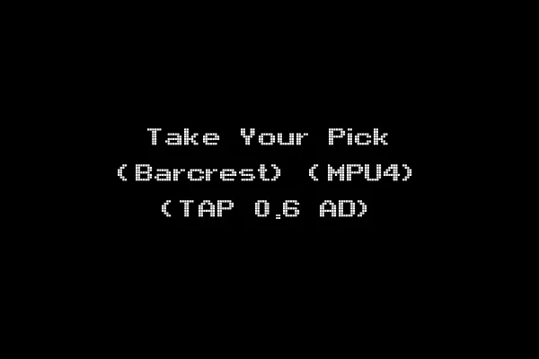 Take Your Pick (Barcrest) (MPU4) (TAP 0.6 AD)