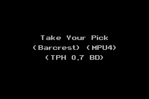 Take Your Pick (Barcrest) (MPU4) (TPH 0.7 BD)