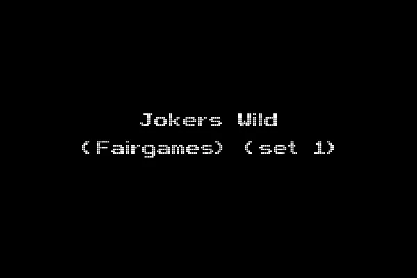 Jokers Wild (Fairgames) (set 1)