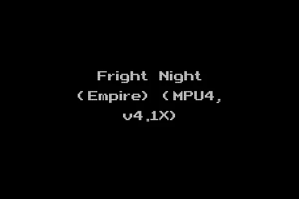 Fright Night (Empire) (MPU4, v4.1X)