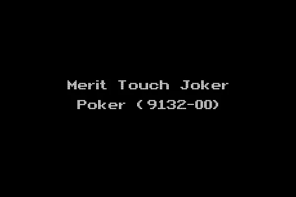 Merit Touch Joker Poker (9132-00)