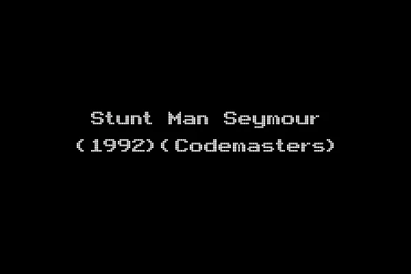Stunt Man Seymour (1992)(Codemasters)