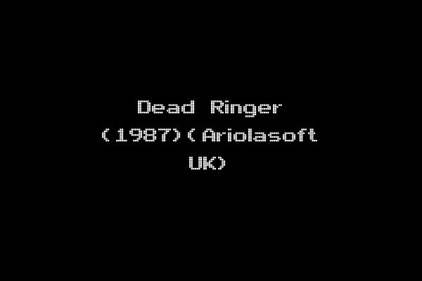 Dead Ringer (1987)(Ariolasoft UK)