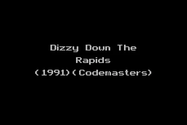 Dizzy Down The Rapids (1991)(Codemasters)