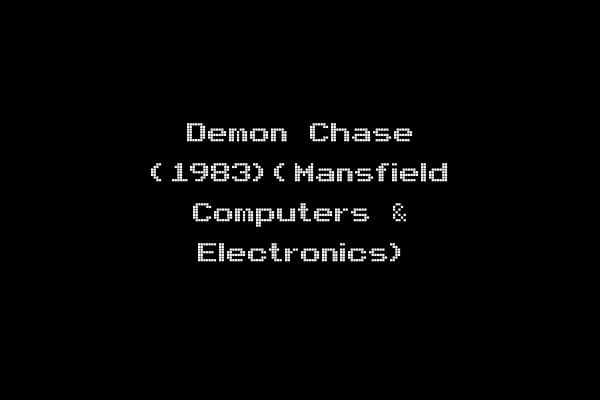 Demon Chase (1983)(Mansfield Computers & Electronics)