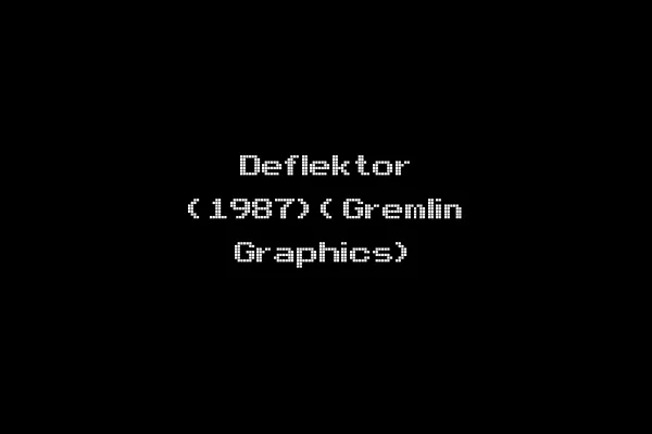 Deflektor (1987)(Gremlin Graphics)