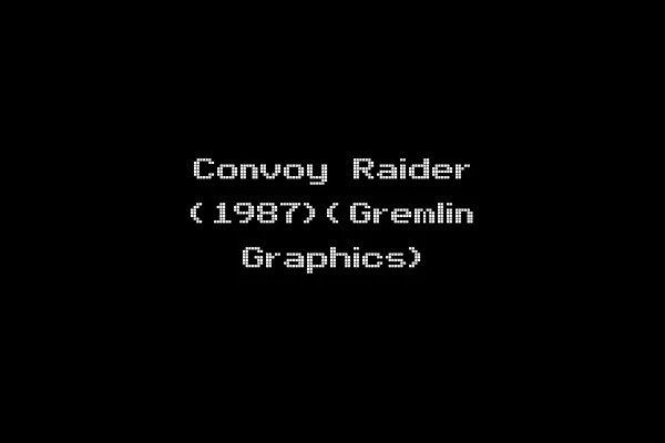 Convoy Raider (1987)(Gremlin Graphics)