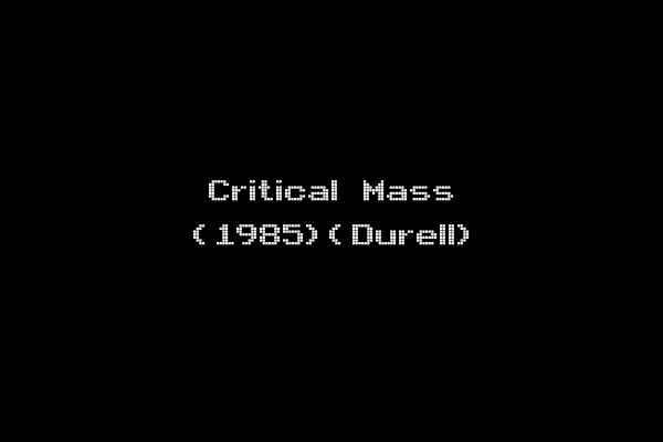 Critical Mass (1985)(Durell)