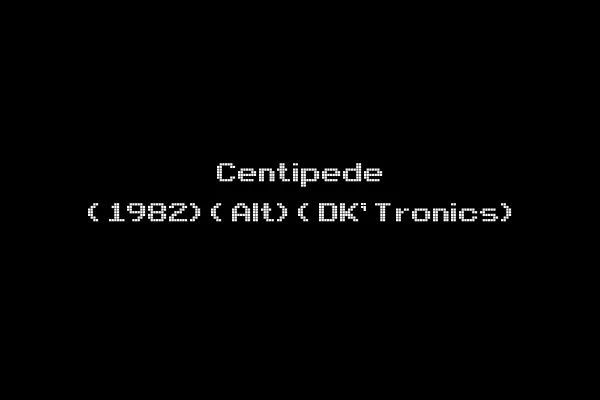 Centipede (1982)(Alt)(DK'Tronics)