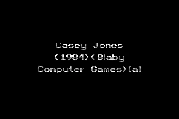 Casey Jones (1984)(Blaby Computer Games)[a]