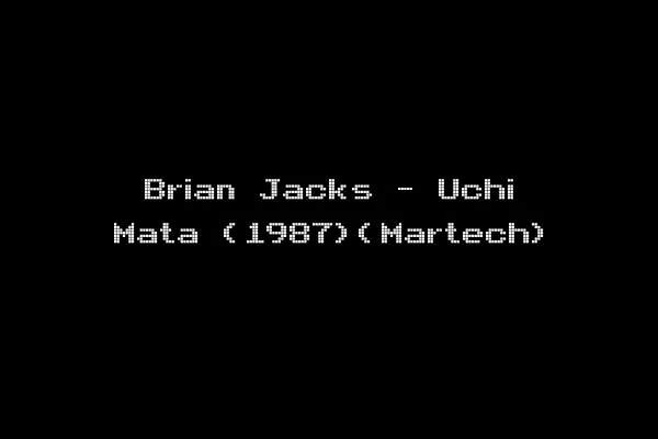Brian Jacks - Uchi Mata (1987)(Martech)