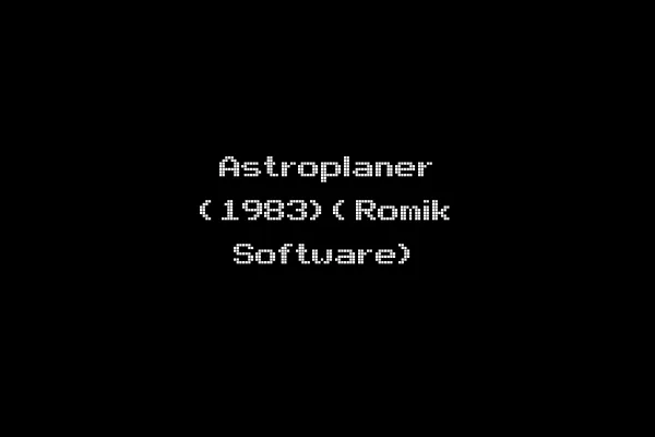 Astroplaner (1983)(Romik Software)