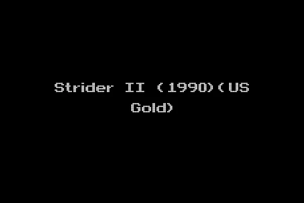 Strider II (1990)(US Gold)