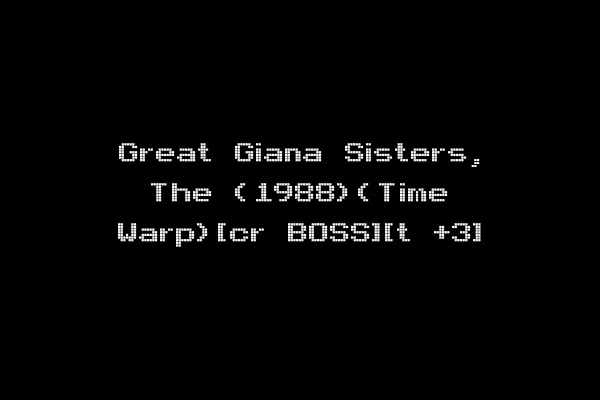 Great Giana Sisters, The (1988)(Time Warp)[cr BOSS][t +3]