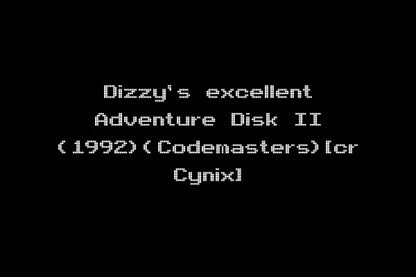 Dizzy's excellent Adventure Disk II (1992)(Codemasters)[cr Cynix]