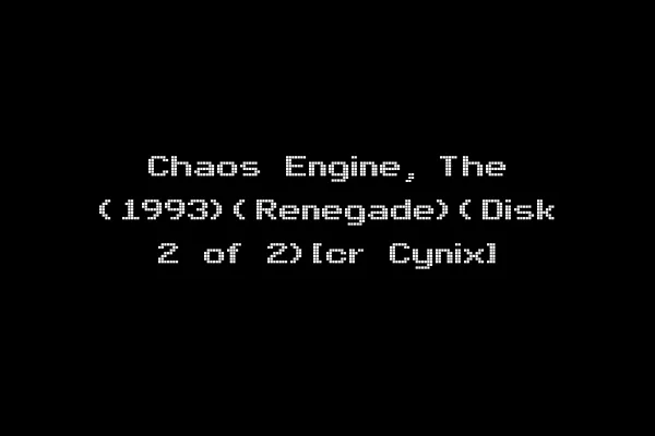 Chaos Engine, The (1993)(Renegade)(Disk 2 of 2)[cr Cynix]